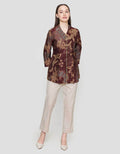 Arjuna Weda Parang Kembang Blouse Batik Wanita