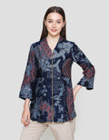 Arjuna Weda Parang Kembang Blouse Batik Wanita
