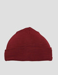Nevada Beanie Basic With Woven Label Topi Hat Pria