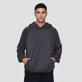 Nevada Texture With Stopper Sweater Hoodie Pria