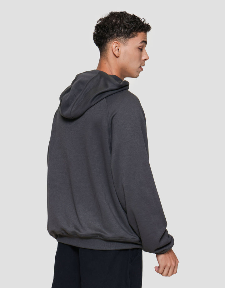 Nevada Texture With Stopper Sweater Hoodie Pria