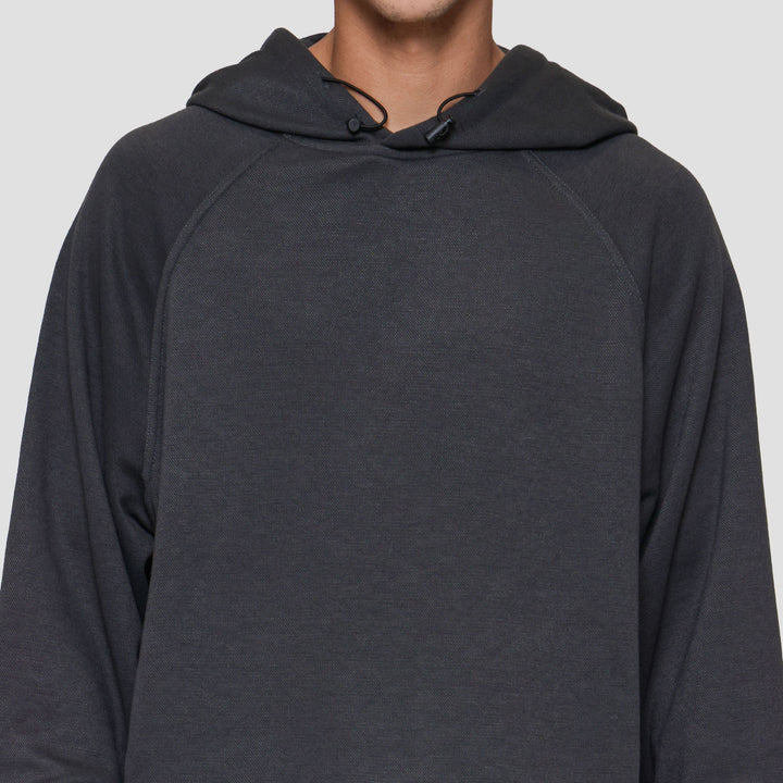 Nevada Texture With Stopper Sweater Hoodie Pria