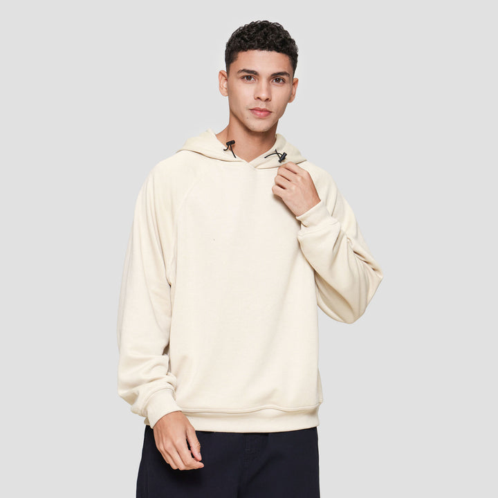 Nevada Texture With Stopper Sweater Hoodie Pria