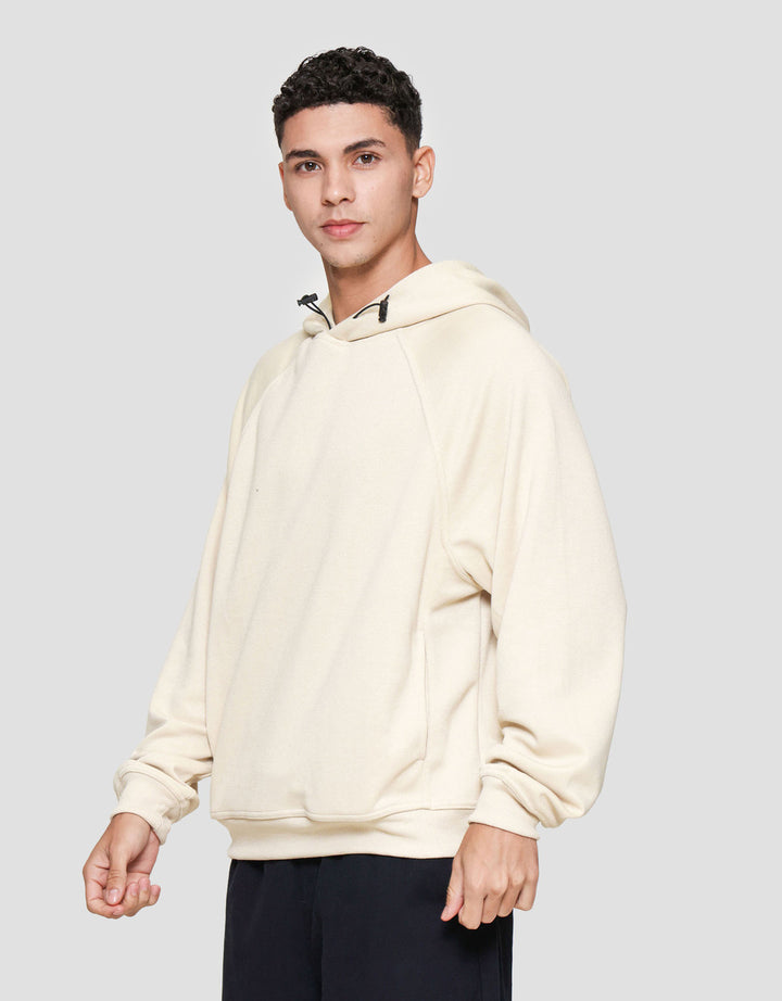 Nevada Texture With Stopper Sweater Hoodie Pria