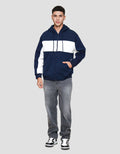 Nevada Knit Cut And Sewn Jaket Hoodie Pria