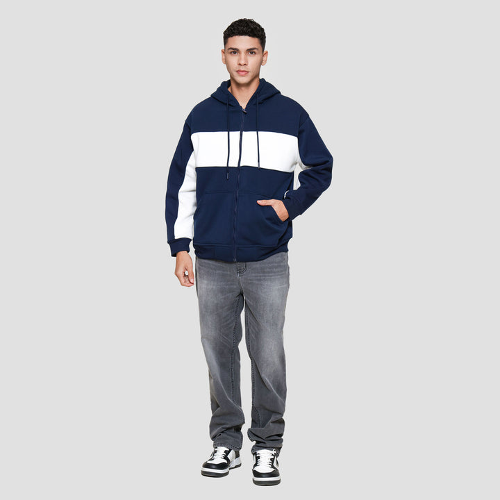 Nevada Knit Cut And Sewn Jaket Hoodie Pria