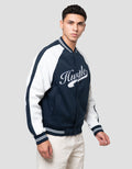 Nevada Varsity Two Tone Jaket Pria