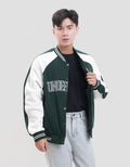 Nevada Varsity Two Tone Jaket Pria