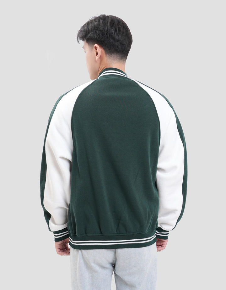 Nevada Varsity Two Tone Jaket Pria