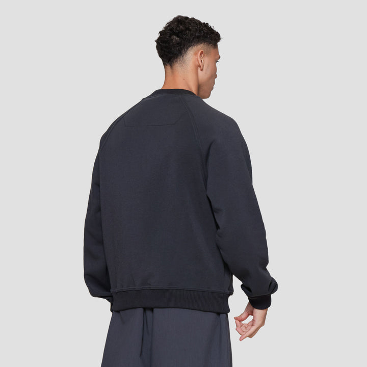 Nevada Knit Raglan Basic Jaket Pria