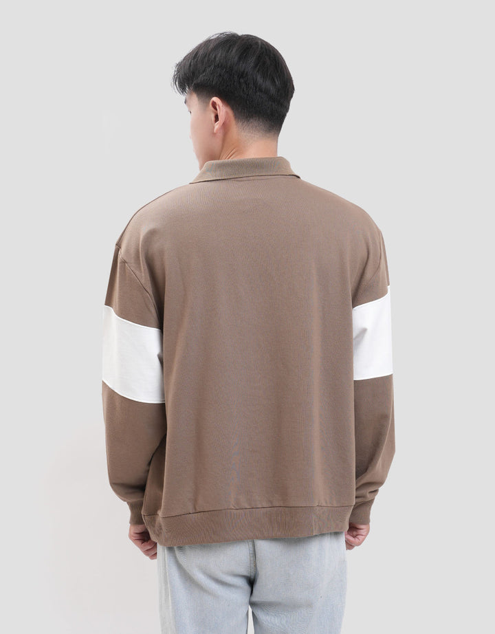 Nevada Cut & Sewn Embro Sweater Pria