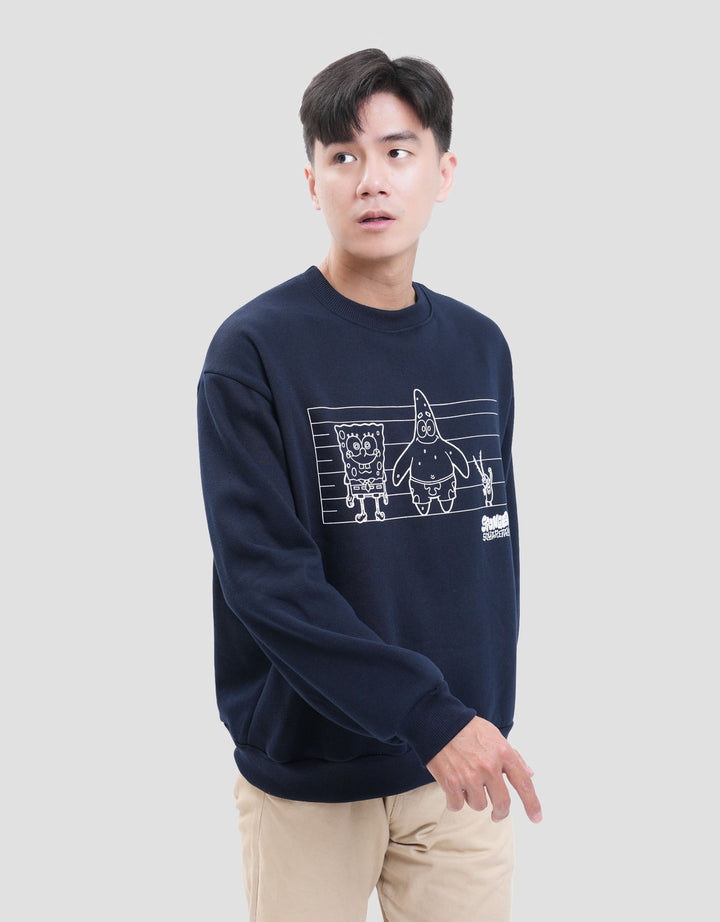 Nevada Spongebob Squarepants Three Sweater Pria