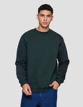 Nevada Basic Overlock Sweater Pria