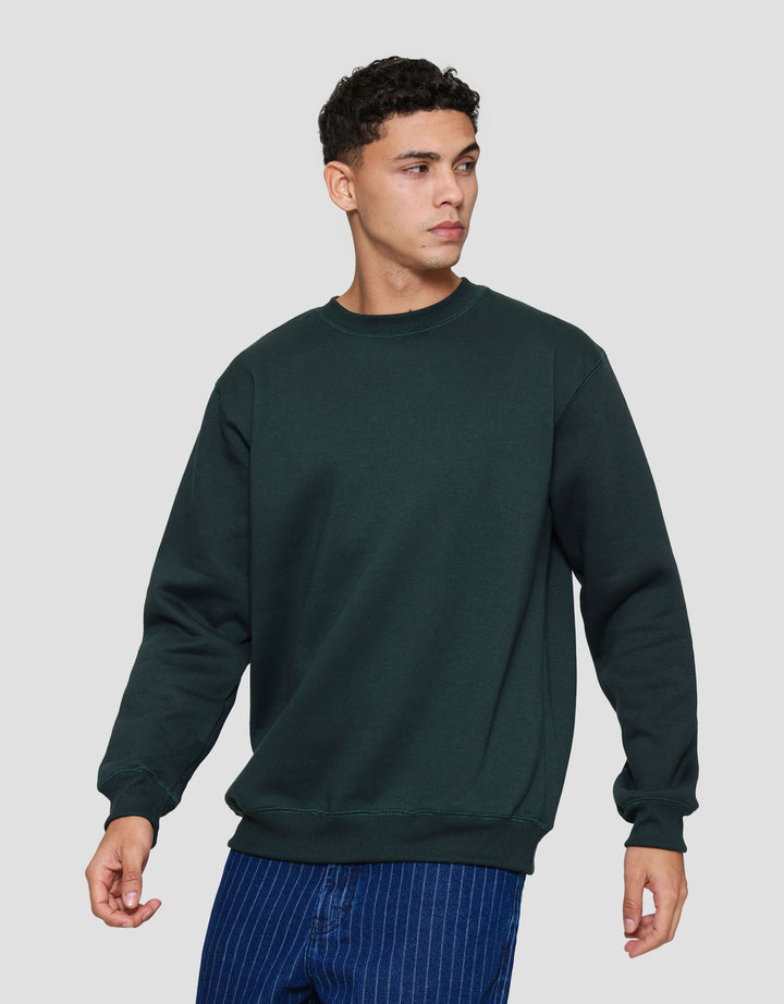 Nevada Basic Overlock Sweater Pria