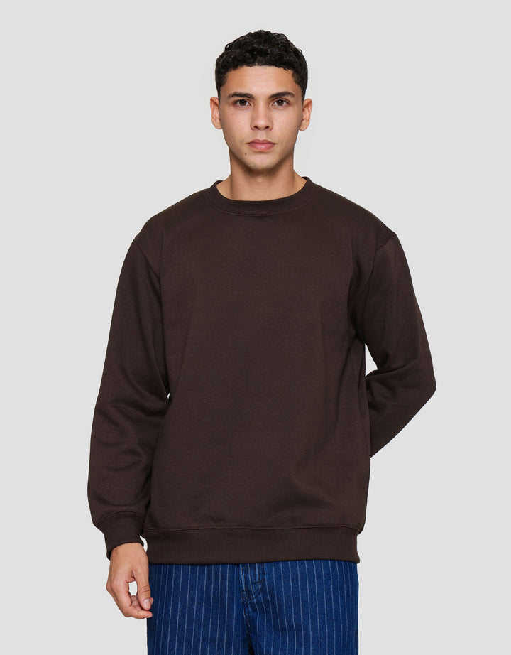Nevada Basic Overlock Sweater Pria