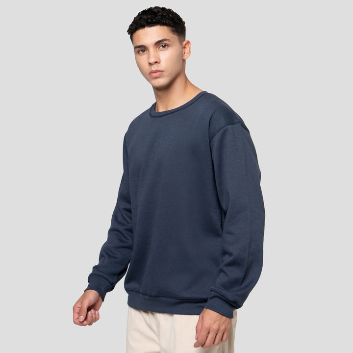 Nevada Basic Overlock Sweater Pria