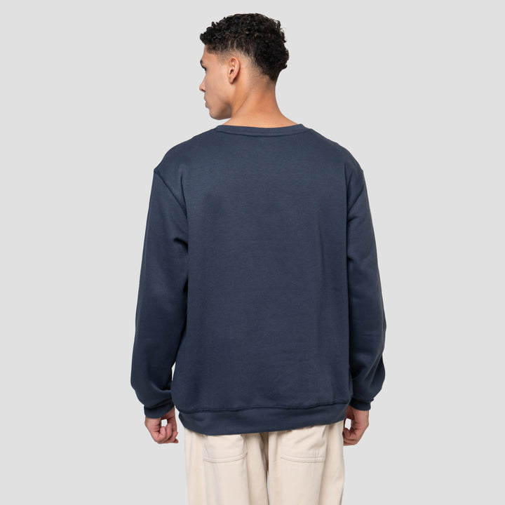 Nevada Basic Overlock Sweater Pria