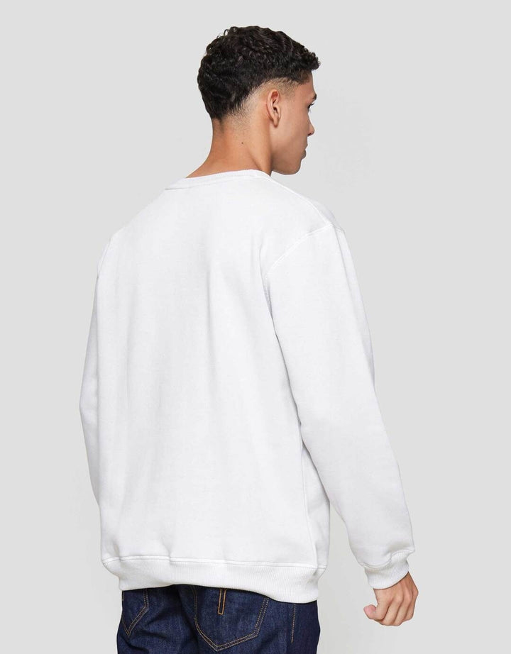 Nevada Basic Overlock Sweater Pria