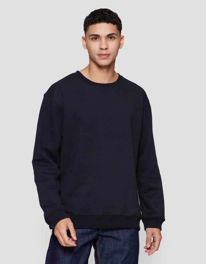 Nevada Basic Overlock Sweater Pria