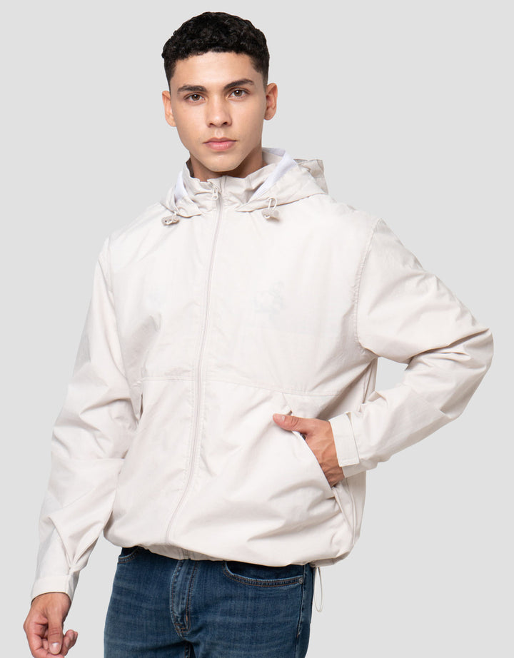 Nevada Hidden Zipper And Flap Pocket Jaket Hoodie Pria