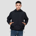 Nevada Hidden Zipper And Flap Pocket Jaket Hoodie Pria