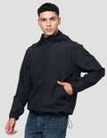 Nevada Hidden Zipper And Flap Pocket Jaket Hoodie Pria