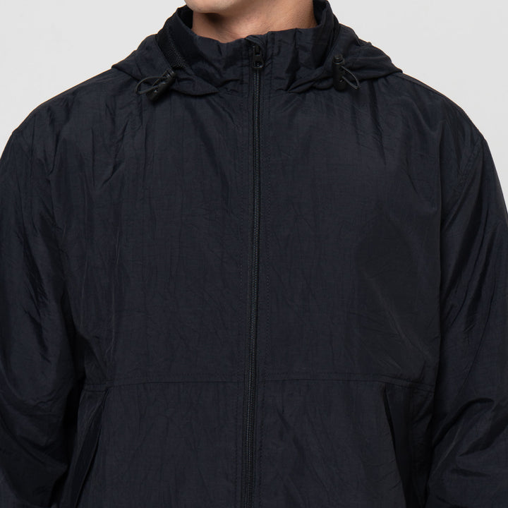 Nevada Hidden Zipper And Flap Pocket Jaket Hoodie Pria