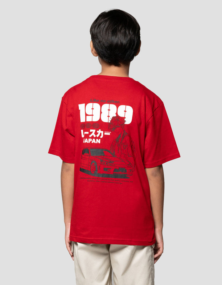 Nevada Two Sided Simply Print Car Anime Kaos Anak Laki-laki