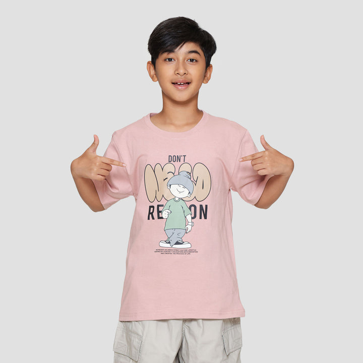 Nevada Print Cute Dont Need Kaos Anak Laki-laki