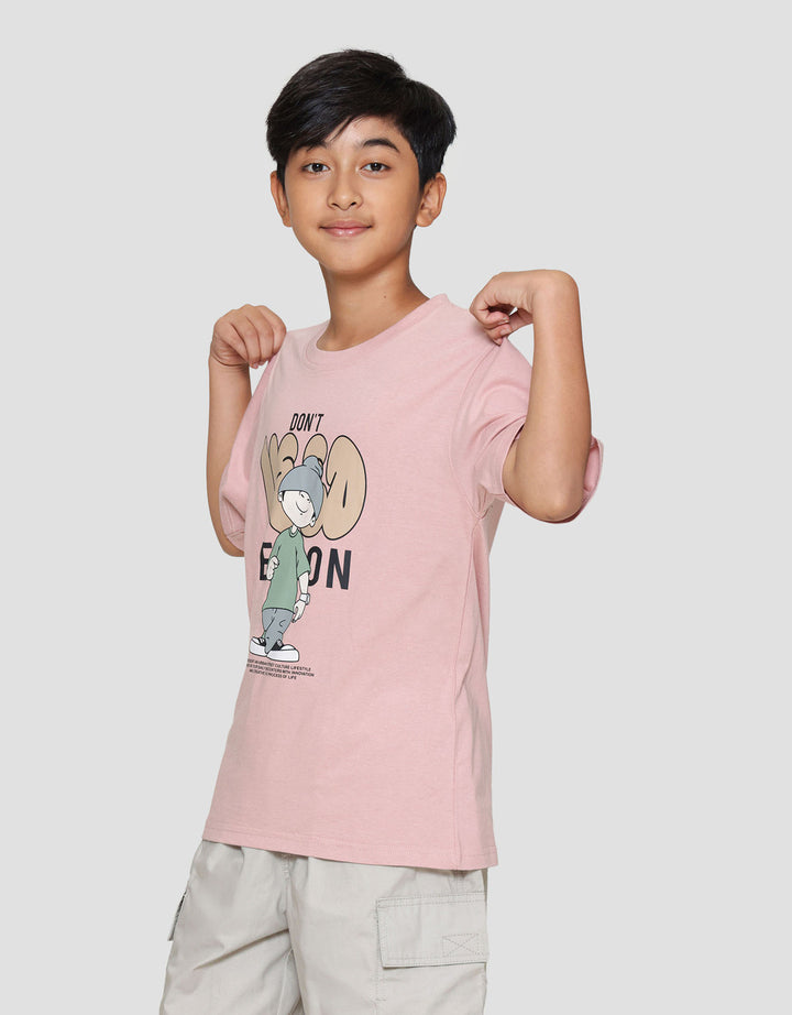 Nevada Print Cute Dont Need Kaos Anak Laki-laki