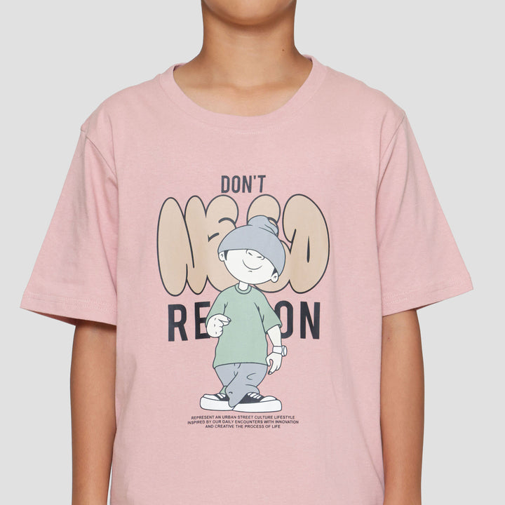 Nevada Print Cute Dont Need Kaos Anak Laki-laki