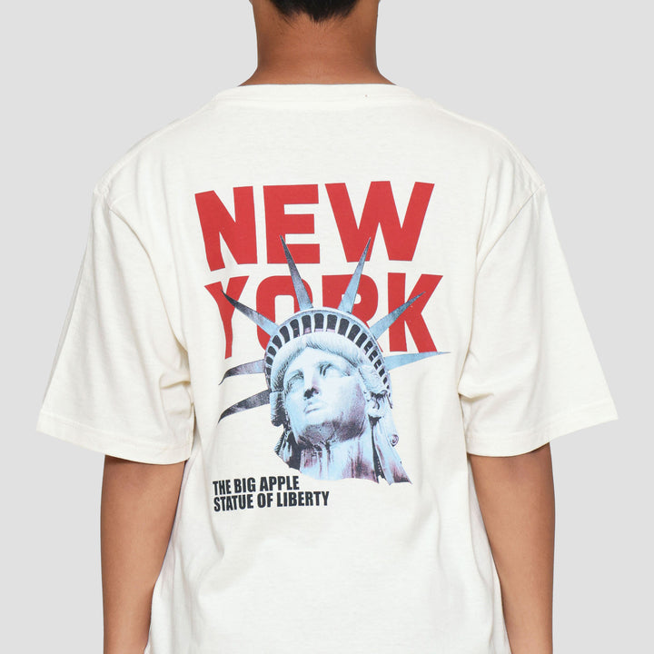 Nevada Two Sided Print New York Kaos Anak Laki-laki