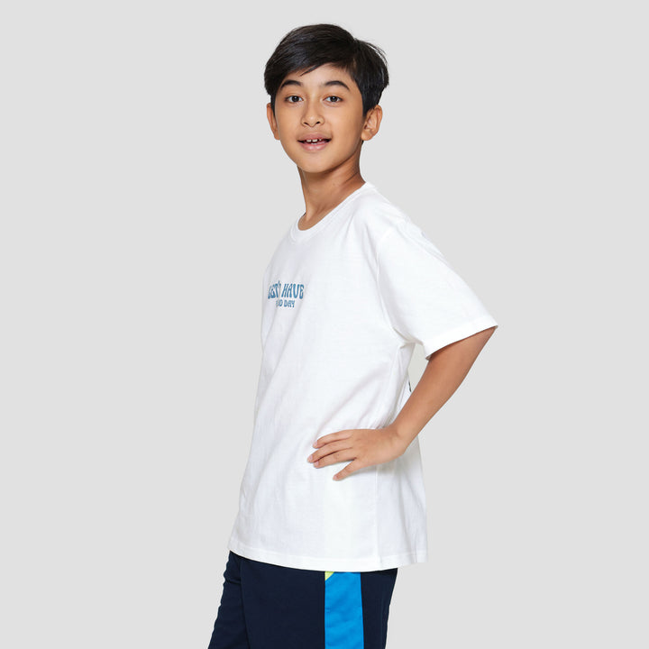 Nevada Two Sided Print A Good Day Kaos Anak Laki-laki