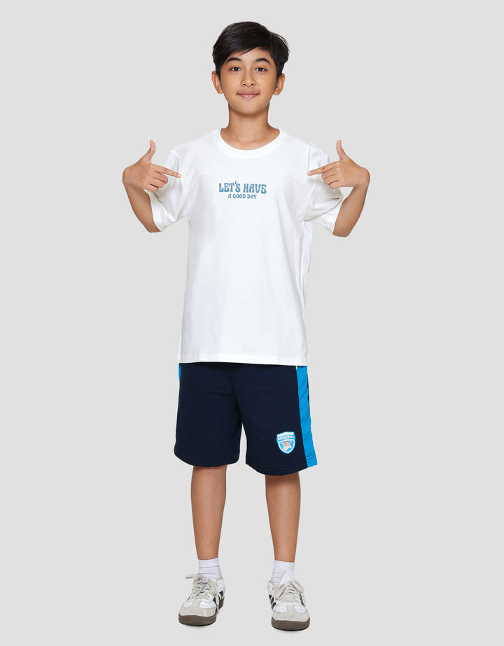 Nevada Two Sided Print A Good Day Kaos Anak Laki-laki