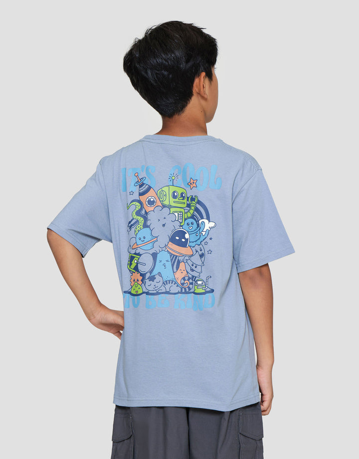 Nevada Two Sided Print Its Cool Kaos Anak Laki-laki