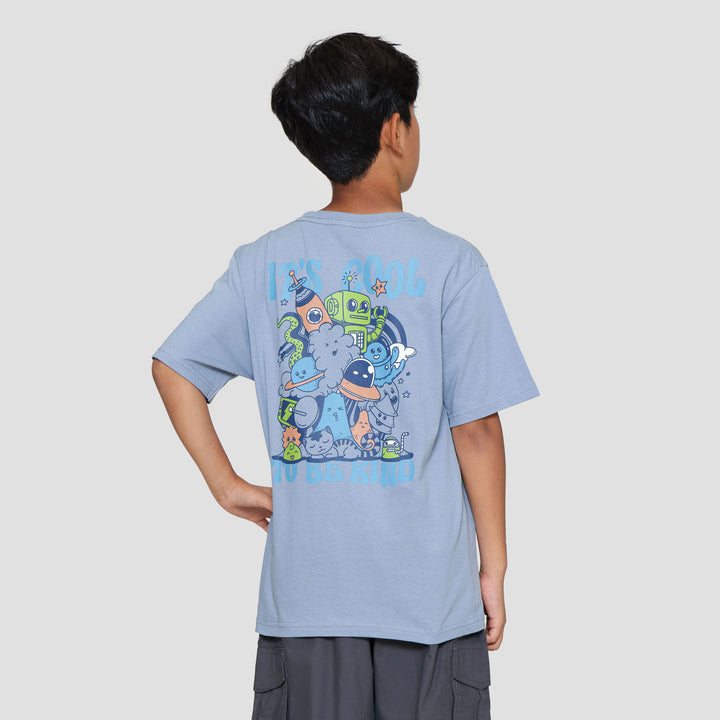 Nevada Two Sided Print Its Cool Kaos Anak Laki-laki