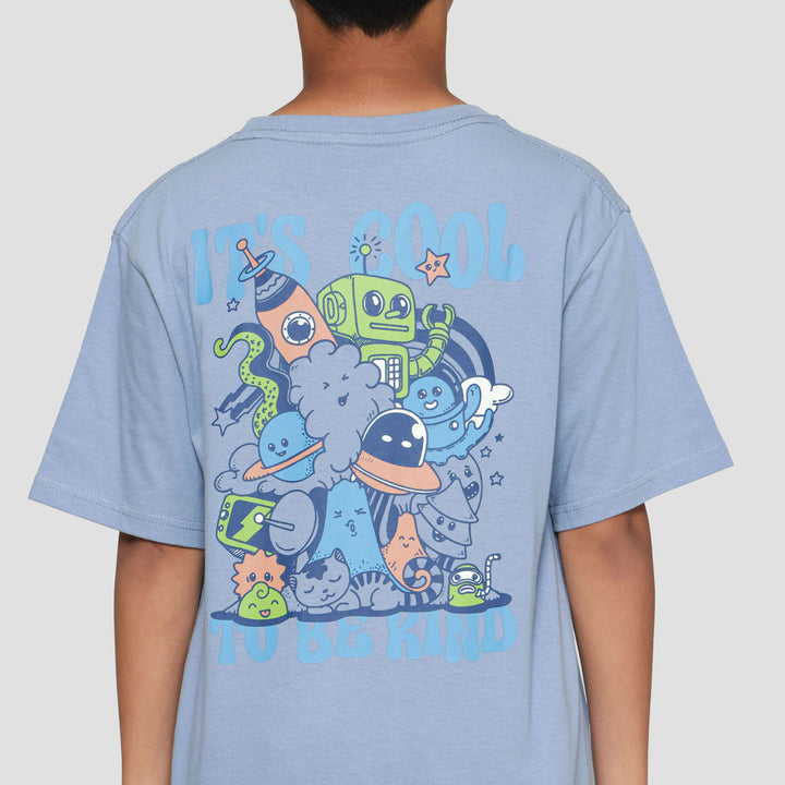 Nevada Two Sided Print Its Cool Kaos Anak Laki-laki