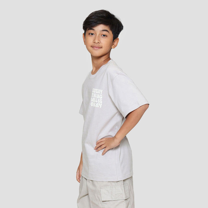 Nevada Two Sided Print Will Be Okay Kaos Anak Laki-laki