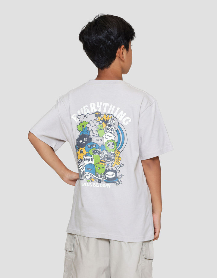 Nevada Two Sided Print Will Be Okay Kaos Anak Laki-laki