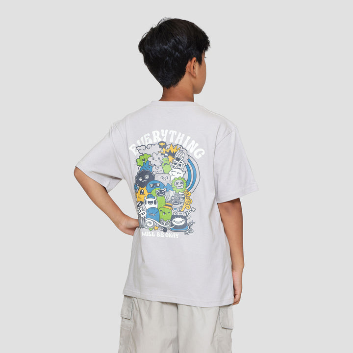 Nevada Two Sided Print Will Be Okay Kaos Anak Laki-laki