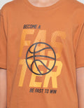 Nevada Print Faster Kaos Anak Laki-laki