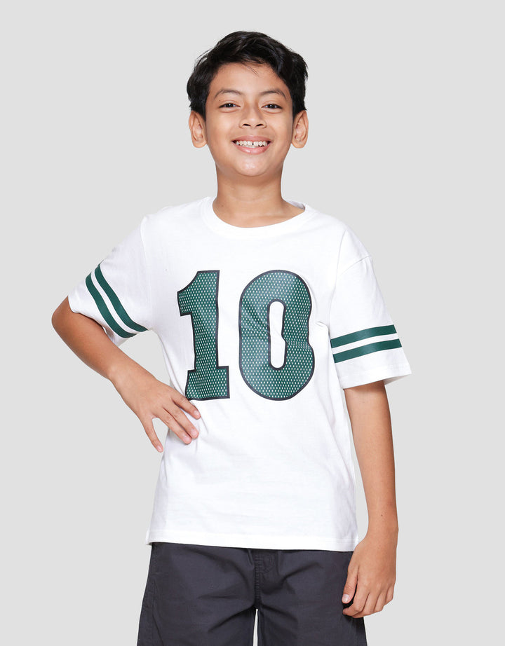 Nevada Varsity Two Sided Print Number New York Kaos Anak Laki-laki