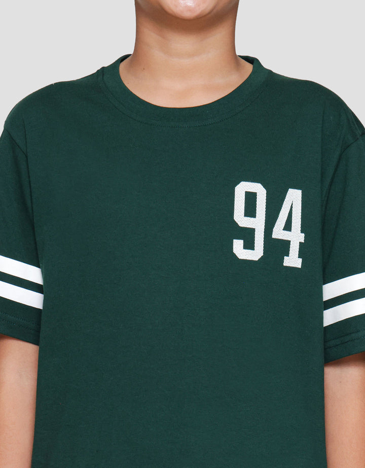 Nevada Varsity Two Sided Print Number East Side Kaos Anak Laki-laki