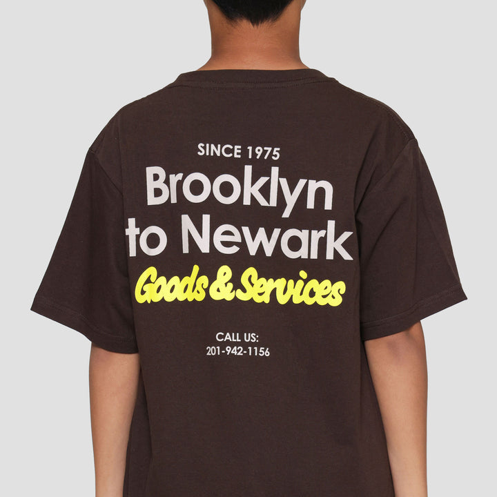 Nevada Two Sided Print Goods And Services Kaos Anak Laki-laki