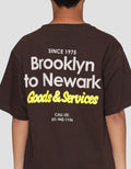 Nevada Two Sided Print Goods And Services Kaos Anak Laki-laki