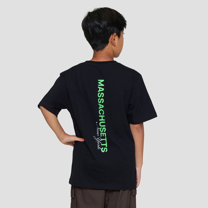 Nevada Two Sided Print Saint Louis Kaos Anak Laki-laki