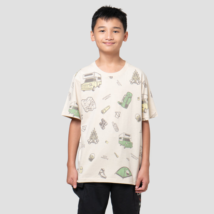 Nevada Full Print Adventure Kaos Anak Laki-laki