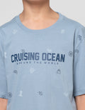 Nevada Full Print Cruising Ocean Kaos Anak Laki-laki