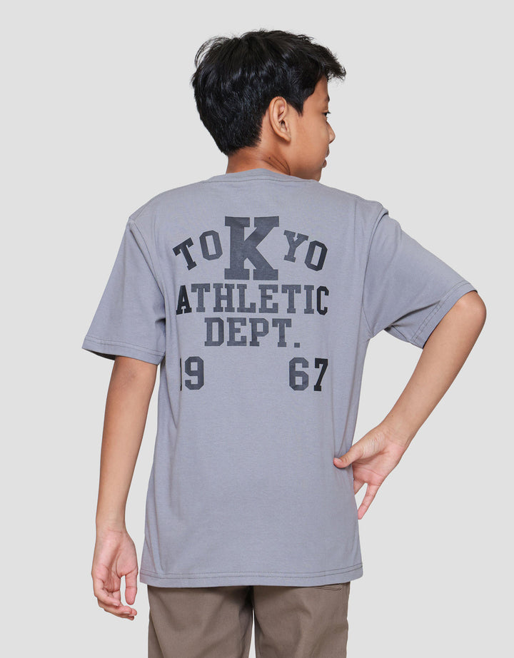 Nevada Two Sided Print Tokyo Kaos Anak Laki-laki