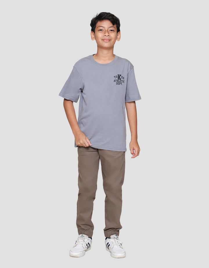 Nevada Two Sided Print Tokyo Kaos Anak Laki-laki